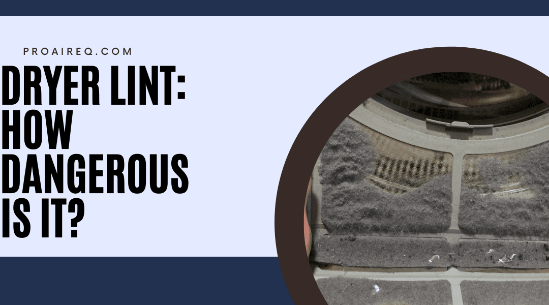 Dryer Lint How Dangerous Is It